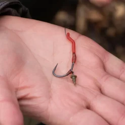 One More Cast OMC Dazzlers Long Leg Aligner Brown Worm- Terminal Tackle