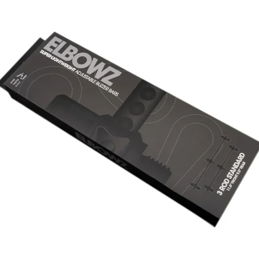 One More Cast OMC Elbowz Black Buzzer Bar- Rod Support