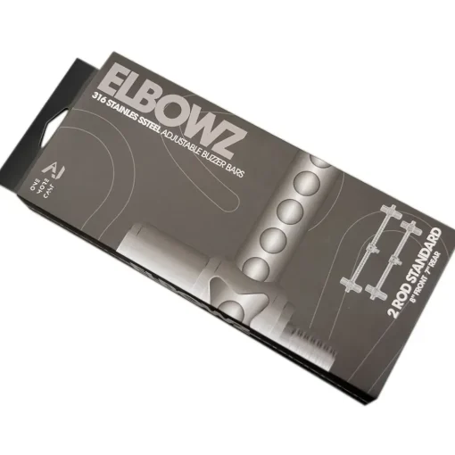 One More Cast OMC Elbowz Stainless Buzzer Bar- Rod Support