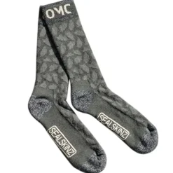 One More Cast OMC Forrest Heel Camo Socks- Clothing