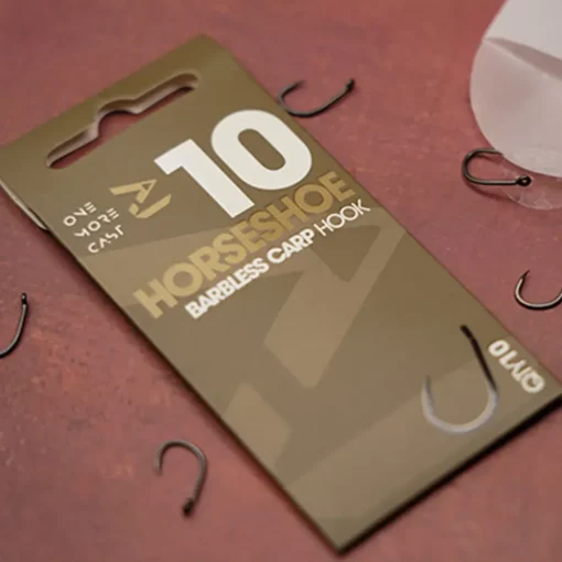 One More Cast OMC Horseshoe Carp Hooks- Terminal Tackle