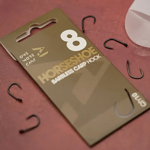 One More Cast OMC Horseshoe Carp Hooks- Terminal Tackle
