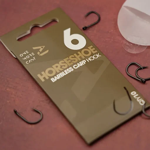 One More Cast OMC Horseshoe Carp Hooks- Terminal Tackle