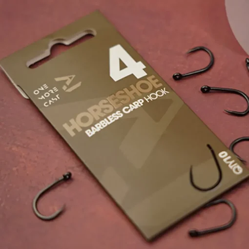 One More Cast OMC Horseshoe Carp Hooks- Terminal Tackle