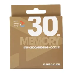One More Cast OMC Memory Stiff Chod Hinge Rig Fishing Hooklink 20m- New Arrivals | Line