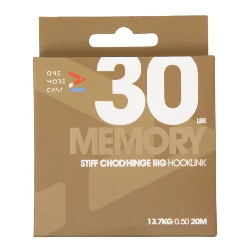 One More Cast OMC Memory Stiff Chod Hinge Rig Fishing Hooklink 20m- New Arrivals | Line