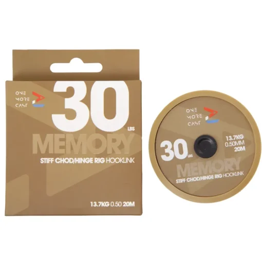 One More Cast OMC Memory Stiff Chod Hinge Rig Fishing Hooklink 20m- New Arrivals | Line