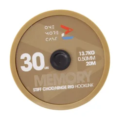 One More Cast OMC Memory Stiff Chod Hinge Rig Fishing Hooklink 20m- New Arrivals | Line