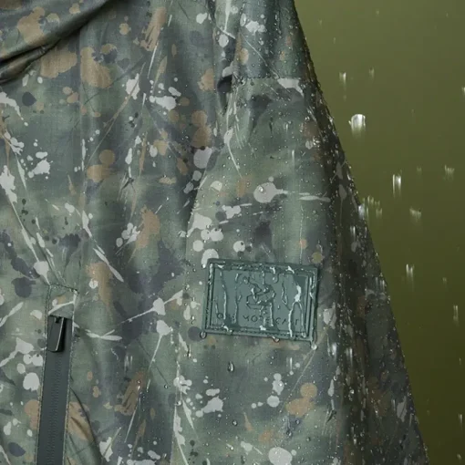 One More Cast OMC Splash Camo Mrigal Spring Water Resistant Fishing Jacket- Clothing