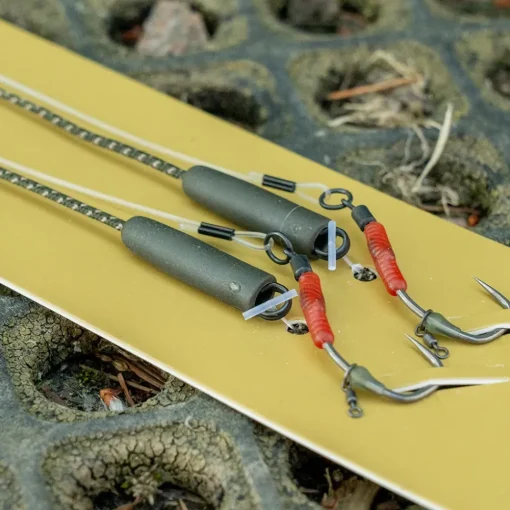 One More Cast OMC Surrender All-In-1 Rigs Blend Leadcore Helicopter Spinner Lock Hook Rig- Rigs