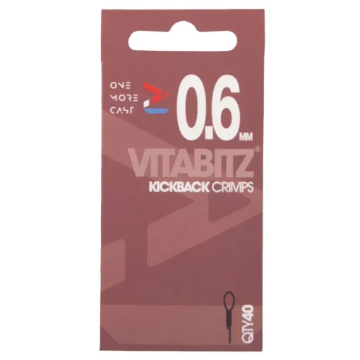 One More Cast OMC Vitabitz Kickback Fishing Crimps- Terminal Tackle