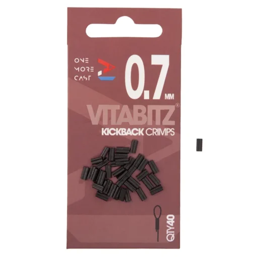 One More Cast OMC Vitabitz Kickback Fishing Crimps- Terminal Tackle