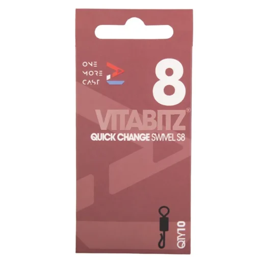 One More Cast OMC Vitabitz Quick Change Fishing Swivel- Terminal Tackle | New Arrivals