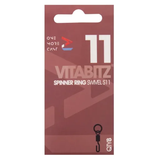 One More Cast OMC Vitabitz Spinner Ring Fishing Swivel- Terminal Tackle | New Arrivals
