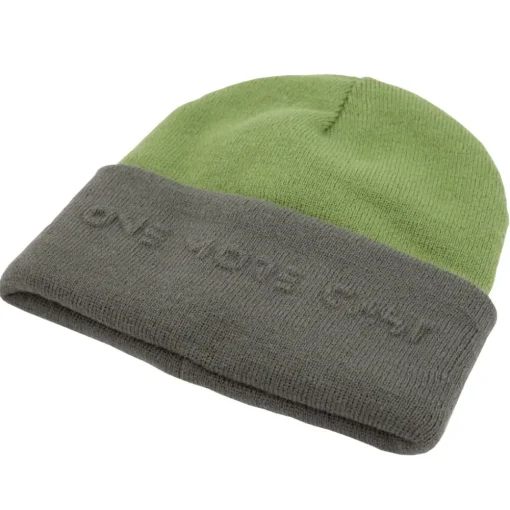 One More Cast OMC Yeadon Embossed Green Fishing Beanie- Clothing