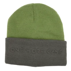 One More Cast OMC Yeadon Embossed Green Fishing Beanie- Clothing