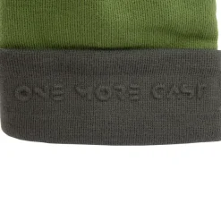 One More Cast OMC Yeadon Embossed Green Fishing Beanie- Clothing