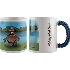 Angling Direct Paracord Blue Handle Mug Fishing Mad Dad- Cooking Equipment