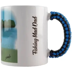 Angling Direct Paracord Blue Handle Mug Fishing Mad Dad- Cooking Equipment