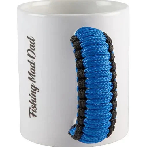 Angling Direct Paracord Blue Handle Mug Fishing Mad Dad- Cooking Equipment