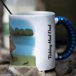 Angling Direct Paracord Blue Handle Mug Fishing Mad Dad- Cooking Equipment