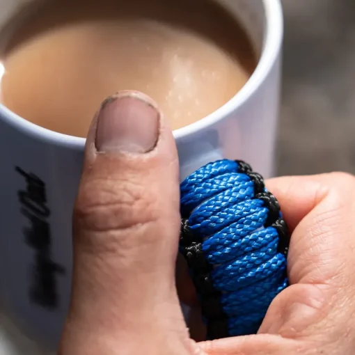 Angling Direct Paracord Blue Handle Mug Fishing Mad Dad- Cooking Equipment