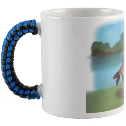 Angling Direct Paracord Blue Handle Mug Fishing Mad Dad- Cooking Equipment
