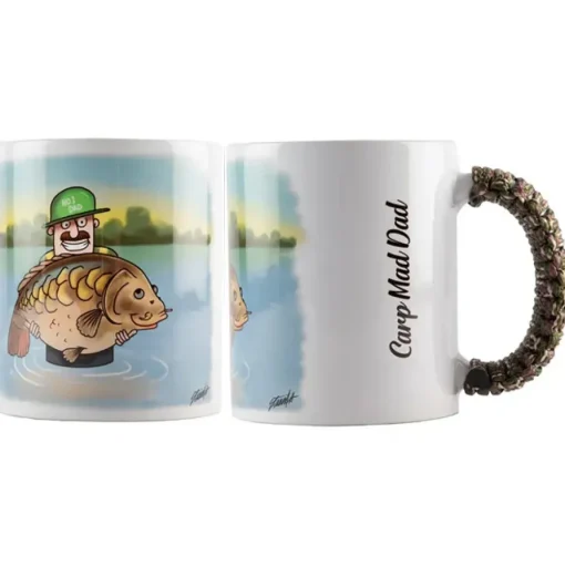 Angling Direct Paracord Camo Handle Mug Carp Mad Dad- Cooking Equipment