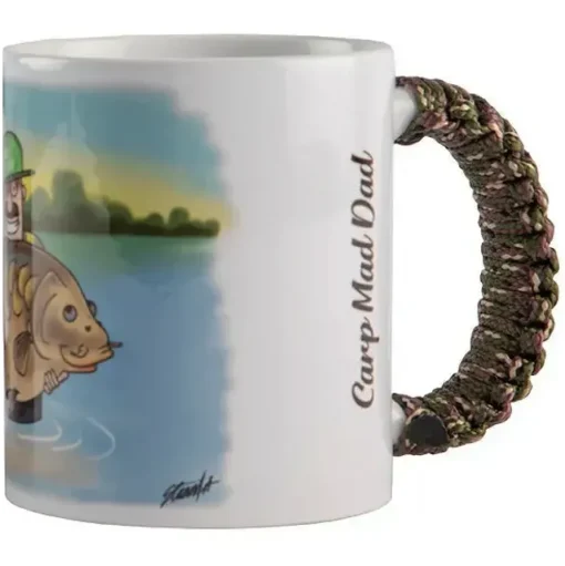 Angling Direct Paracord Camo Handle Mug Carp Mad Dad- Cooking Equipment