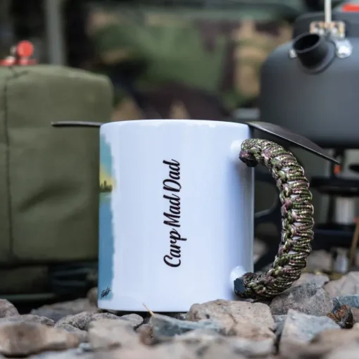 Angling Direct Paracord Camo Handle Mug Carp Mad Dad- Cooking Equipment