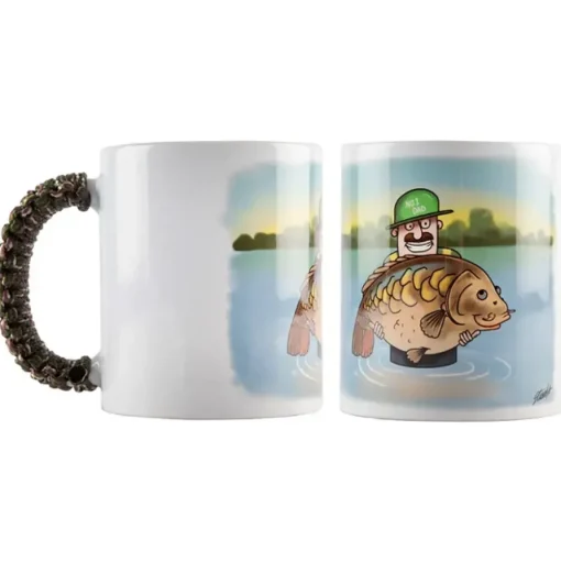 Angling Direct Paracord Camo Handle Mug Carp Mad Dad- Cooking Equipment