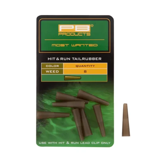 PB Products Hit & Run Fishing Leadclip Tail Rubbers- Terminal Tackle