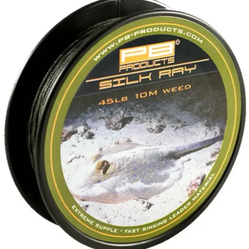 PB Products Silk Ray Lead Free Fishing Leader 10m- Terminal Tackle