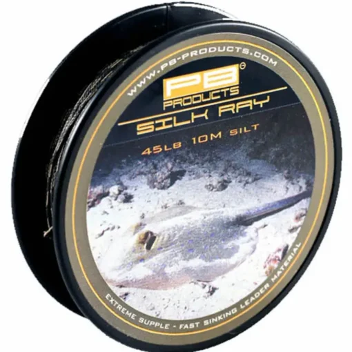 PB Products Silk Ray Lead Free Fishing Leader 10m- Terminal Tackle