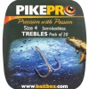Pike Pro PikePro Semi-Barbed Treble Hooks