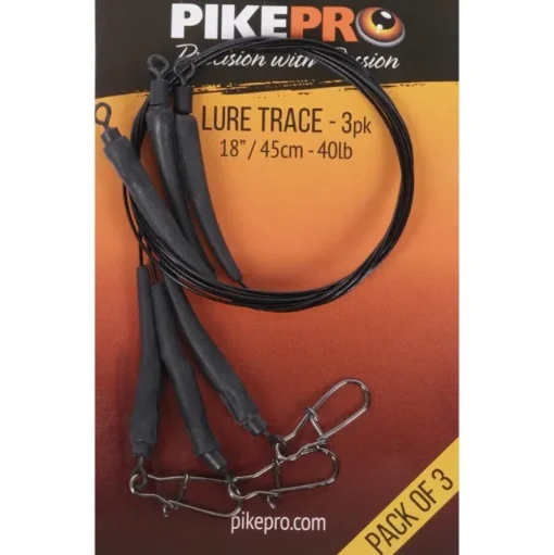 Pike Pro PikePro Spinning Traces - 3 Pack