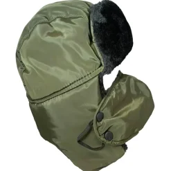 Platinum Accessories Olive Unisex Waterproof Trapper Hat Hebdon - One Size