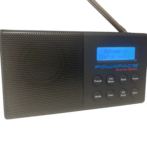 Powapacs DAB+ Pro Radio