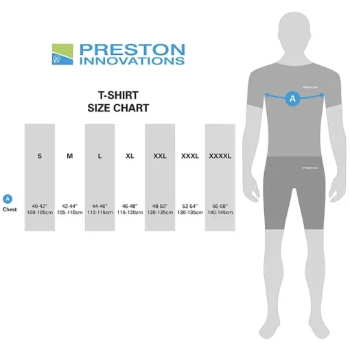 Preston Grey Fishing T-Shirt