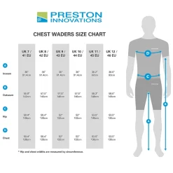 Preston Heavy Duty Chest Fishing Waders