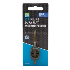 Preston ICS In-Line Dura Flat Mini Method Fishing Feeder