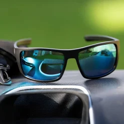 Preston Inception Wrap Sunglasses Ice Blue Lens