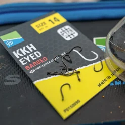 Preston KKH Eyed Barbed Hooks