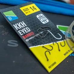 Preston KKH Eyed Barbed Hooks