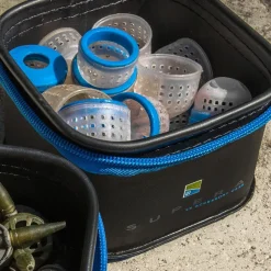 Preston Supera XS EVA Accessory Fishing Cases x2