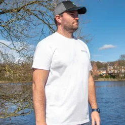 Preston White Fishing T-Shirt