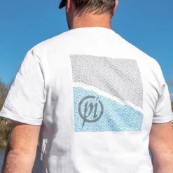 Preston White Fishing T-Shirt