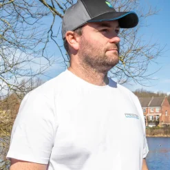 Preston White Fishing T-Shirt