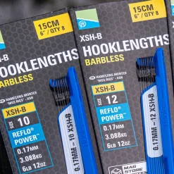 Preston XSH-B Hooklengths Barbless