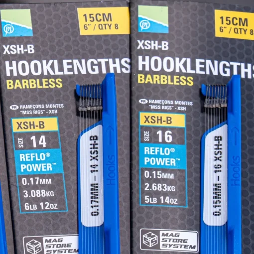 Preston XSH-B Hooklengths Barbless